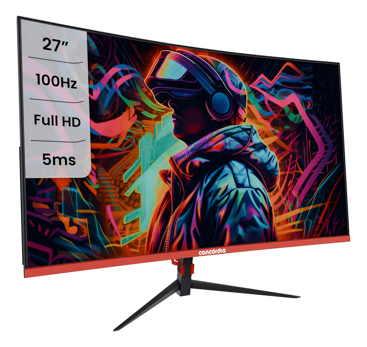 Monitor Curvo Concordia Cz270f 27"