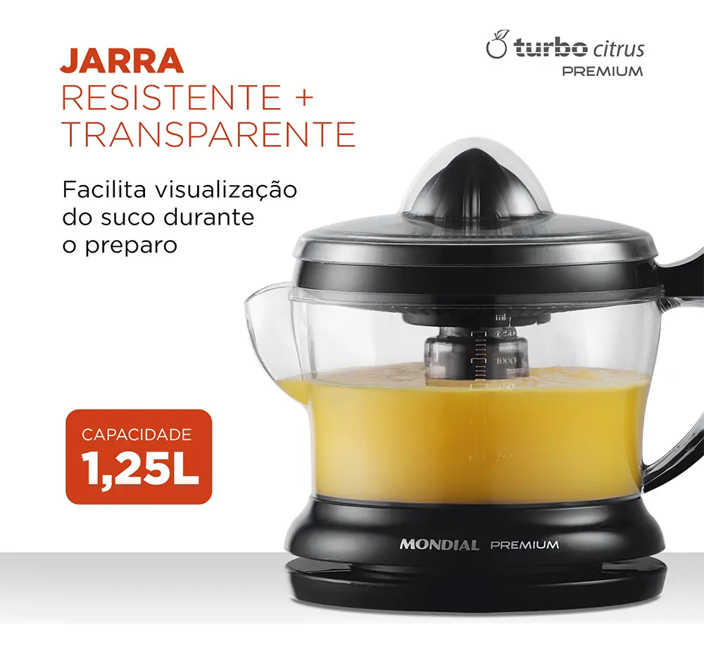 Espremedor Premium Mondial 30w E 02