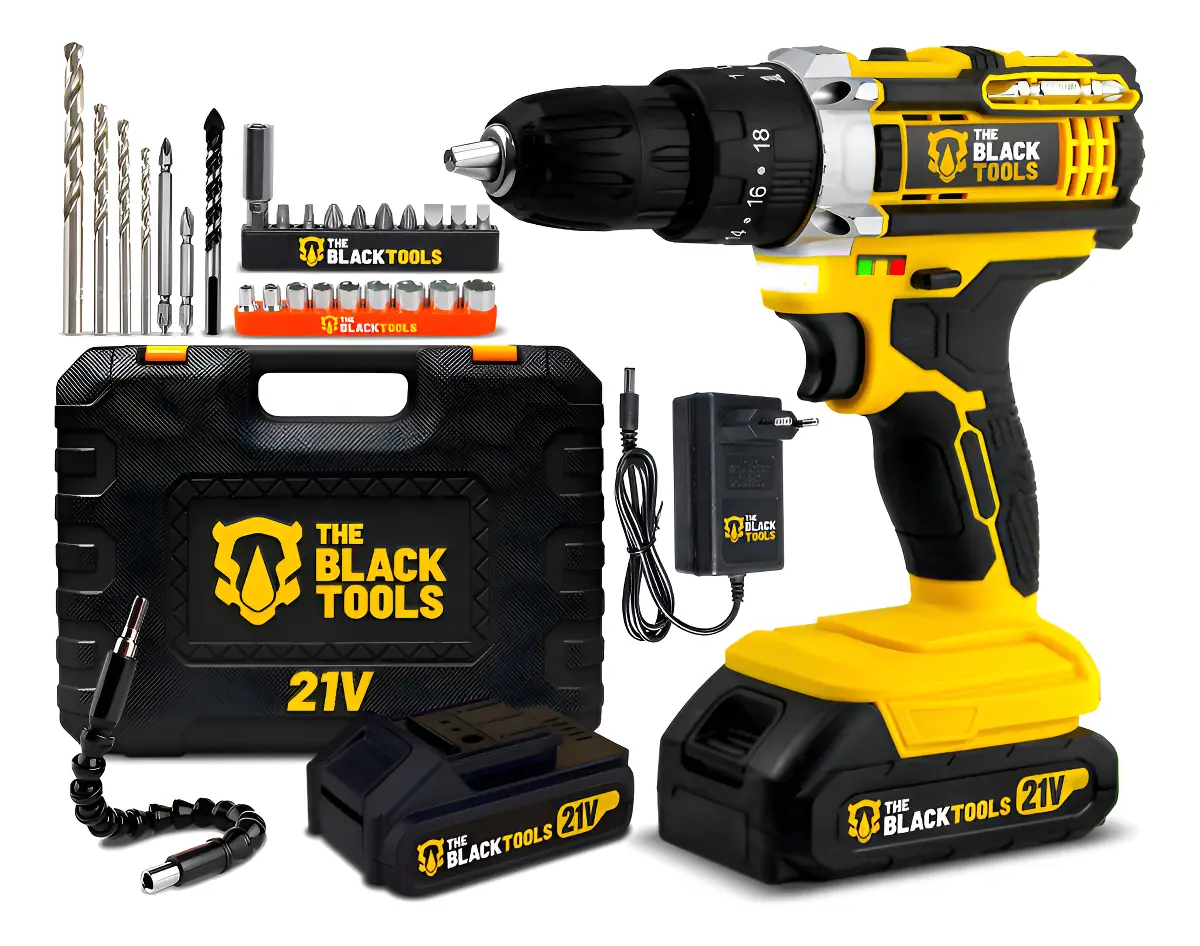 Parafusadeira Furadeira The Black Tools TB 21PX
