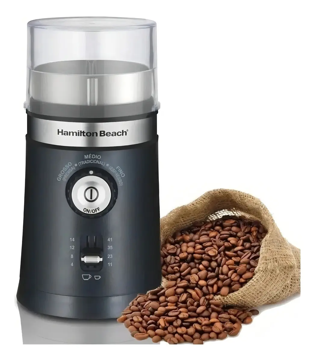 Moedor Automático Hamilton Beach – Moa Café e Grãos com Precisão