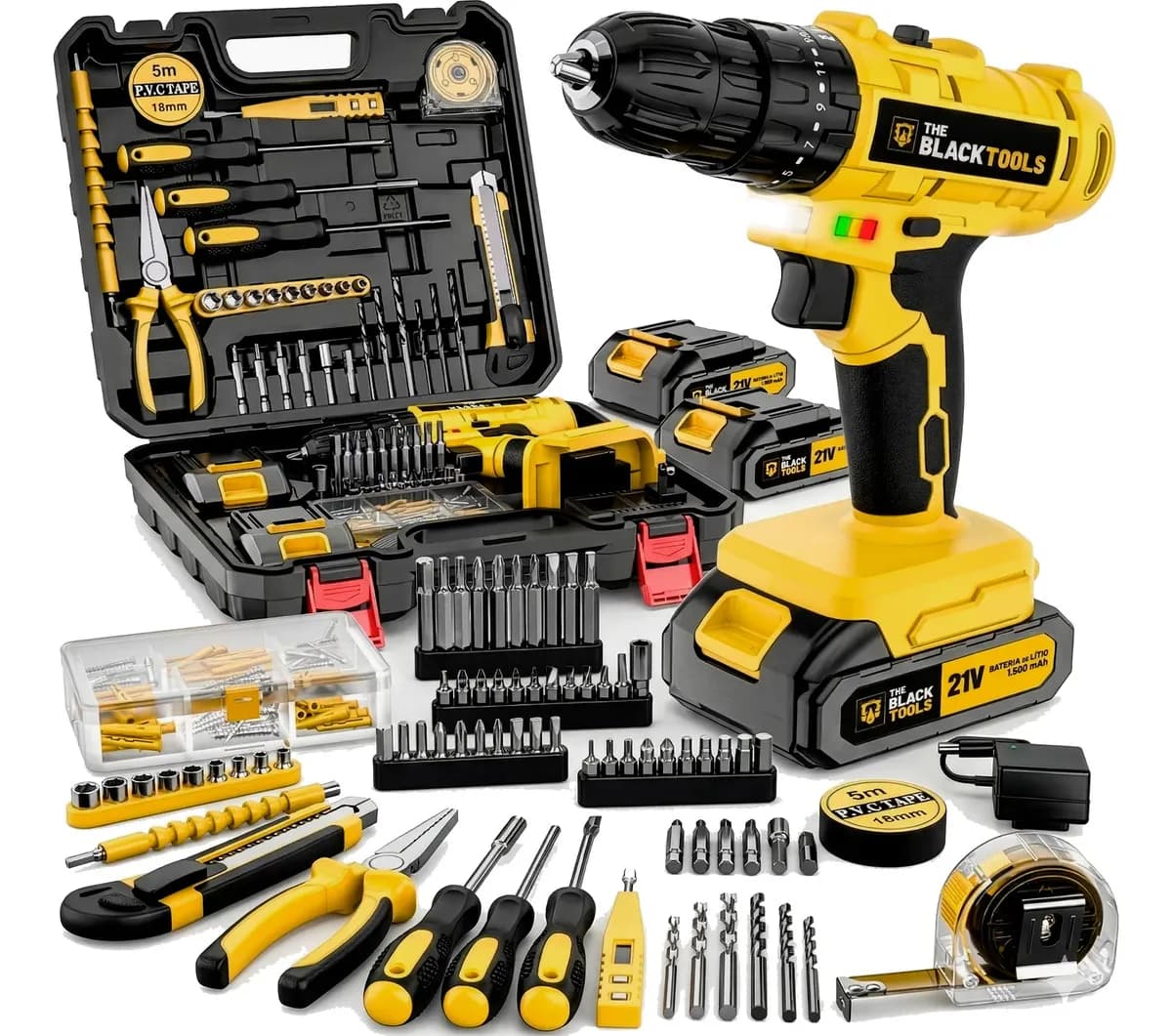 Parafusadeira Furadeira Black Tools