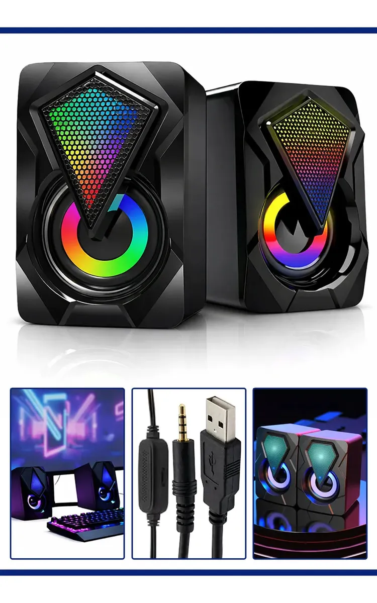 Caixa de Som RGB 6W